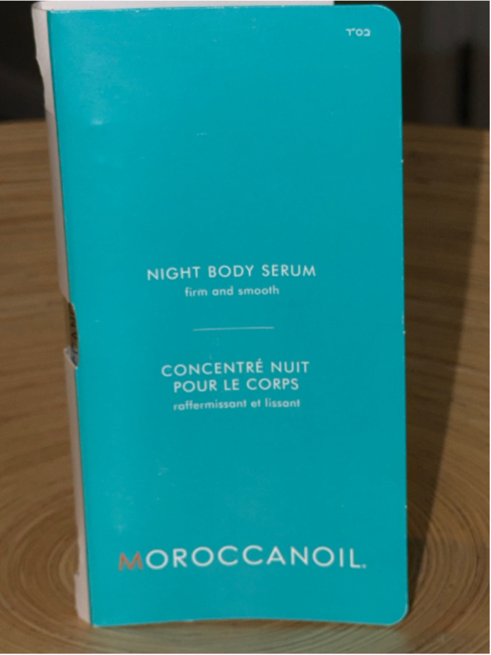 Moroccanoil Women's Night Body Serum Sample Size Turquoise White
